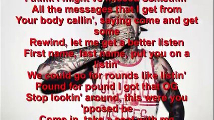 Kid Ink feat. Akon Rewind / LYRICS