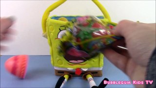 Spongebob Easter Basket Surprise!! Kinder Surprise Blind Boxes