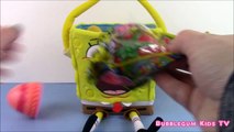 Spongebob Easter Basket Surprise!! Kinder Surprise Blind Boxes