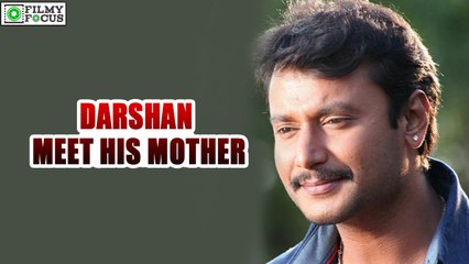Darshan Rushes to Mysore Meet his Mother | Kannada Focus