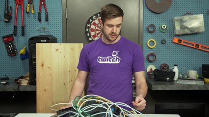 DIY Ghetto Networking Wall - A renter's solution!