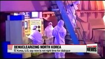 S. Korea, U.S. reaffirm N. Korea's denuclearization must come ahead of talks