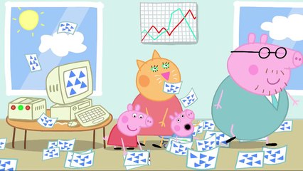 Peppa Pig - Daddy Pigs Office (Clip)