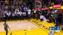 Stephen Curry Banks Home a Half-Court Buzzer Beater