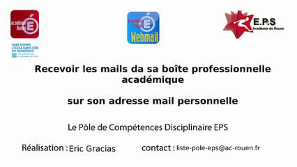 Comment rediriger ses mails du webmail académique vers une boîte personnelle