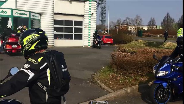 Liévin: manifestation des motards en colère contre le contre technique moto