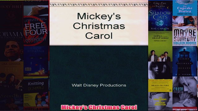 Download PDF Mickeys Christmas Carol FULL FREE