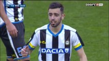 1-2 Bruno Fernandes Goal Italy  Serie A - 13.03.2016, Udinese Calcio 1-2 AS Roma