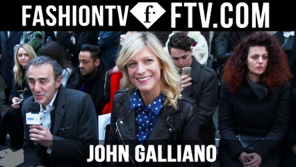 John Galliano Front Row at Paris Fashion Week F/W 16-17 | FTV.com