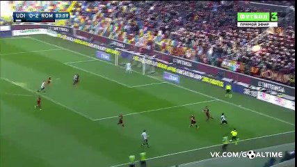Bruno Fernandes Goal HD - Udinese 1-2 AS Roma - 13-03-2016