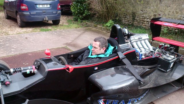 Réglage pédalier pour Formule Renault 2.0