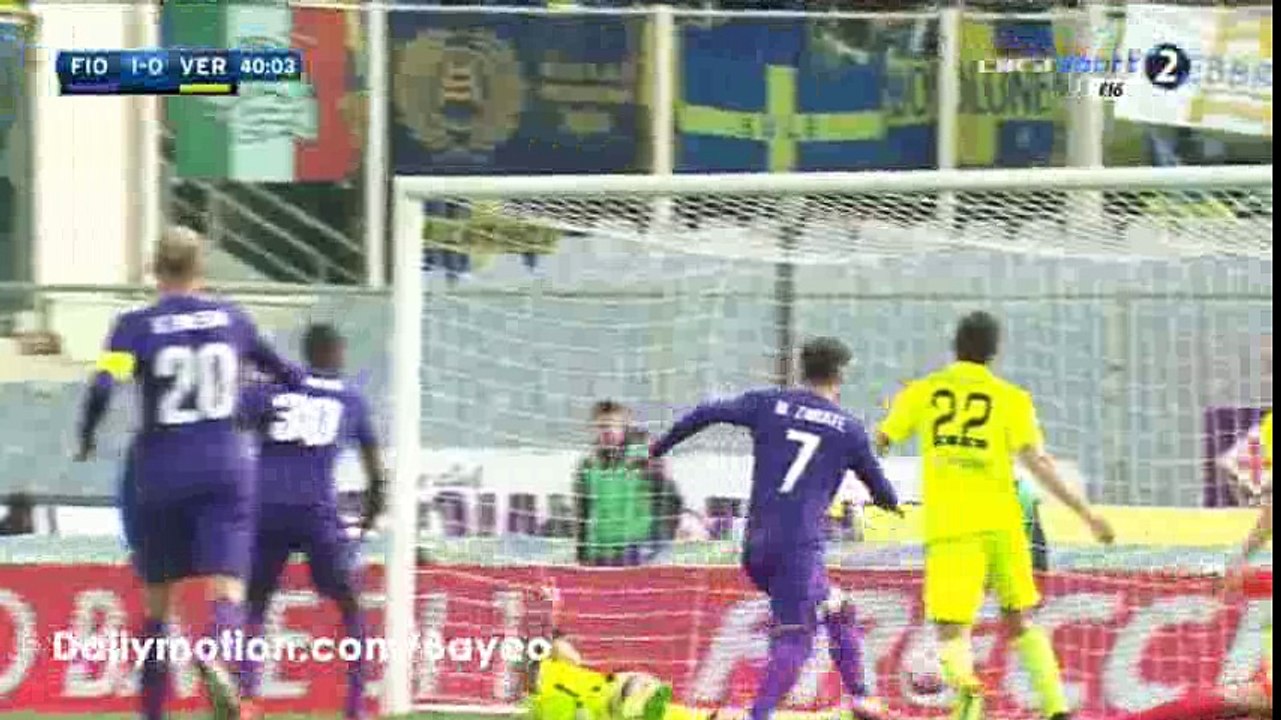 All Goals HD - Fiorentina 1-1 Verona - 13-03-2016