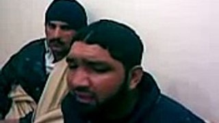 Mumtaz Qadri reciting naat under police custody