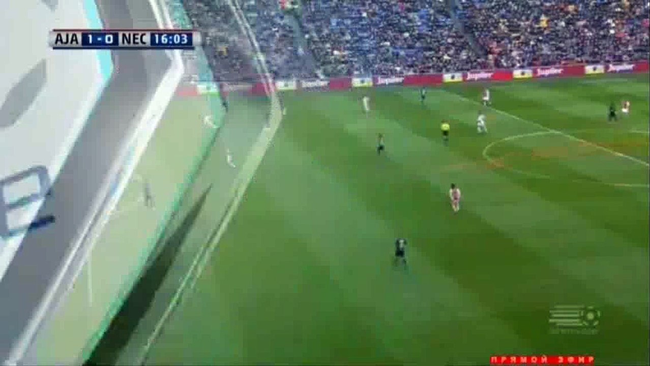 Arkadiusz Milik Goal - Ajax 1 - 0	 Nijmegen - 13-03-2016