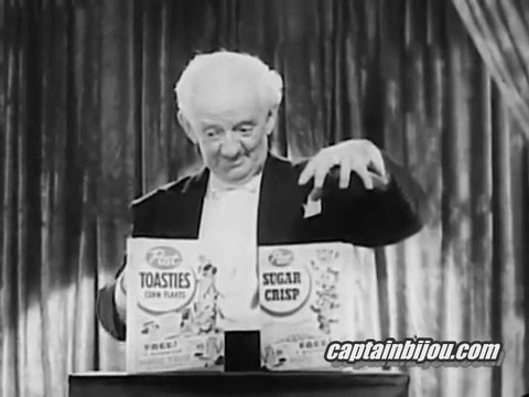 1950s POST CEREALS COMMERCIAL - BLACKSTONE THE MAGICIAN