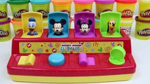 Disney Mickey Mouse Clubhouse Pop Up Pals Donald Duck Minnie Mouse Pluto & Surprise Toys!