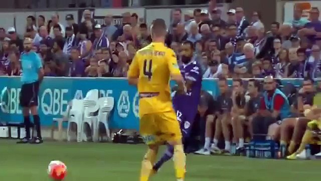 Perth Glory FC vs CC Mariners 4-0 Goal Diego Castro (12_02_2016) A-League