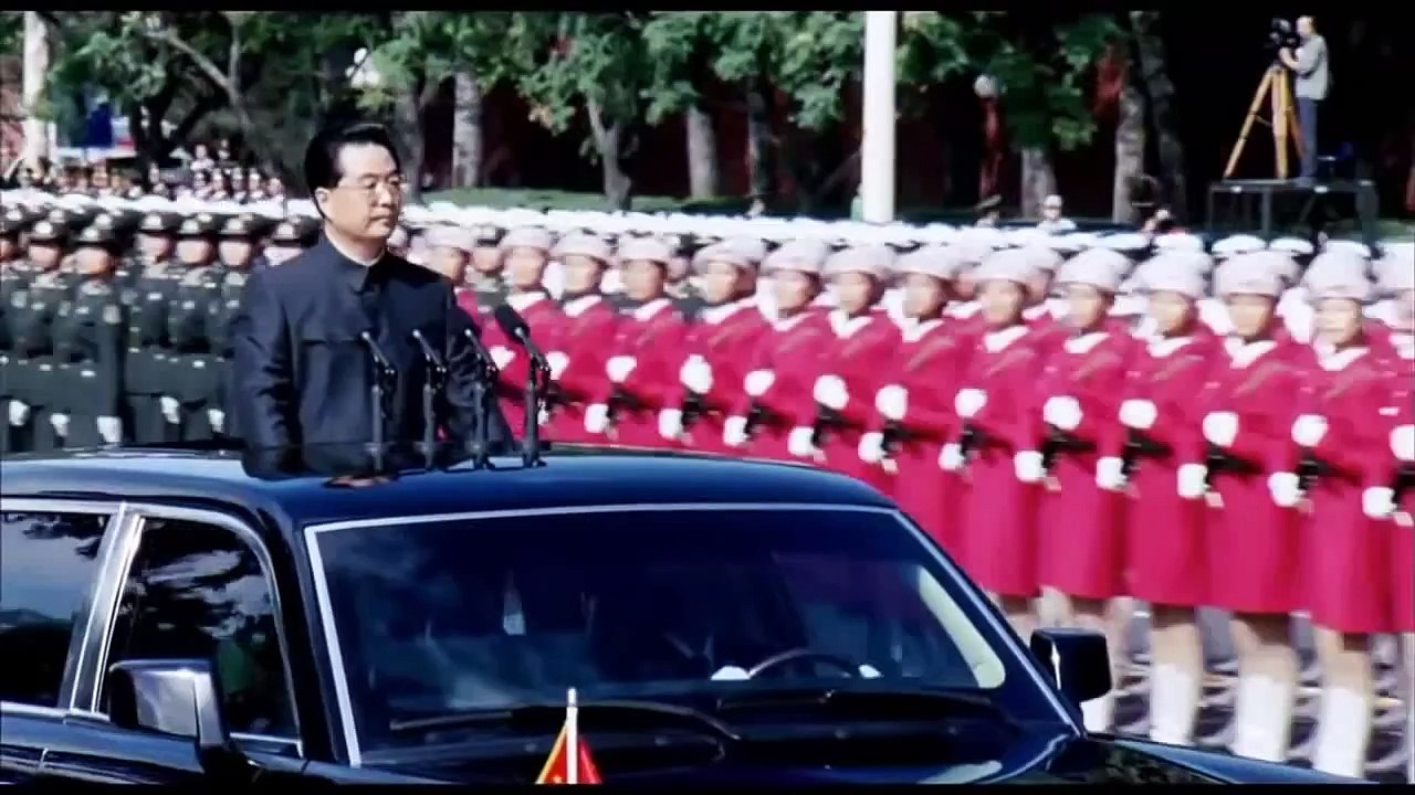 Chinese Female Soldiers-China 60th Anniversary Military Parade