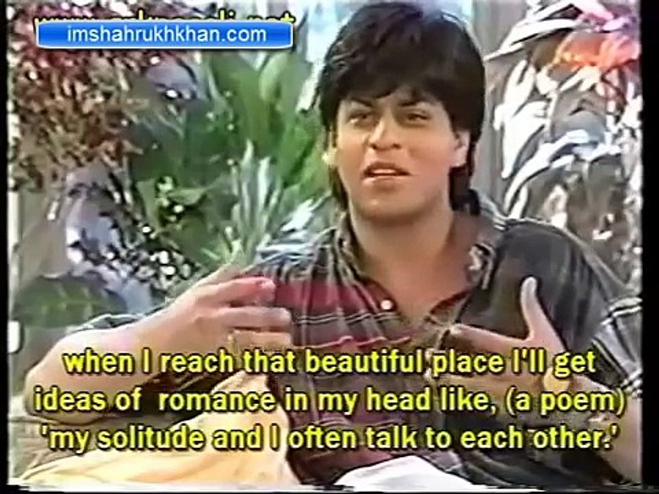 Shahrukh Khan old interview