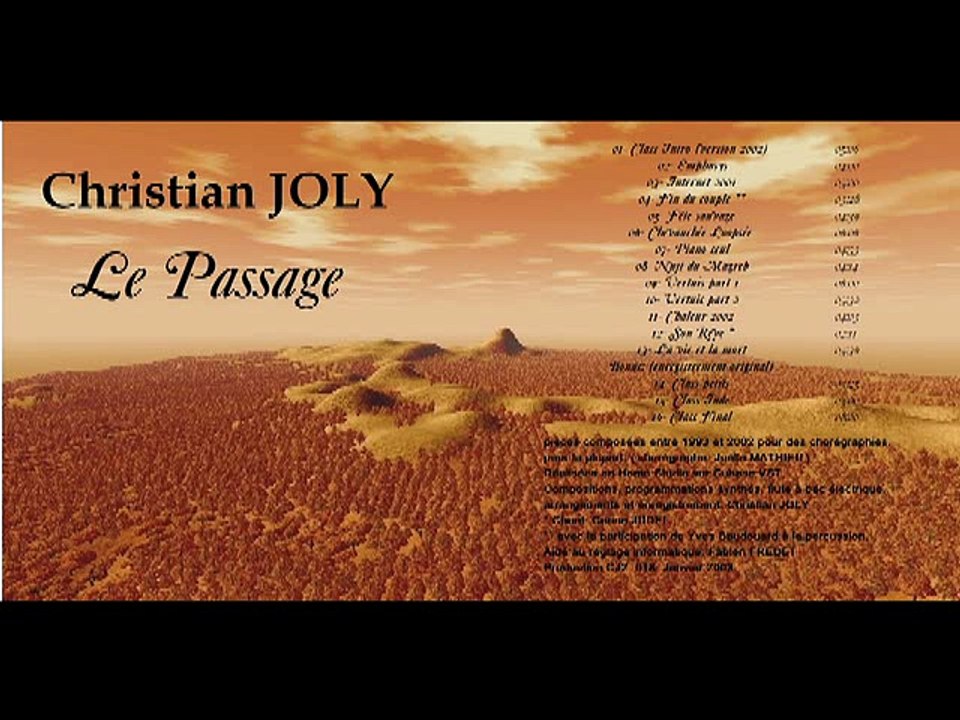 Christian Joly Fete Sauvage cd le Passage 2003