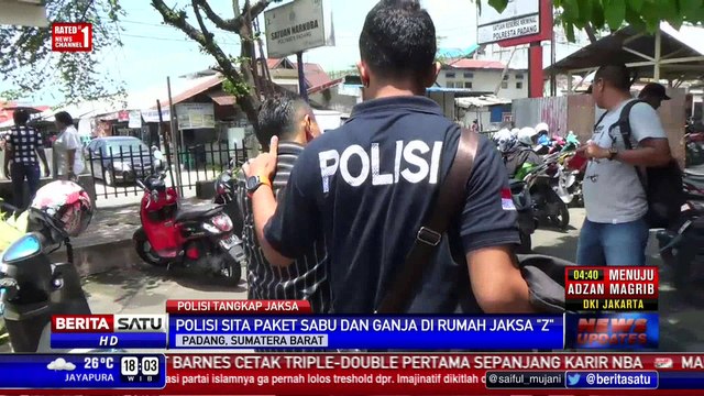 Polisi Tangkap Jaksa Kejati Sumbar yang Diduga Nyabu