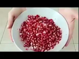 Easy to cut pomegranate