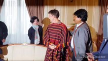 Edward Norton se entrevista con Evo Morales