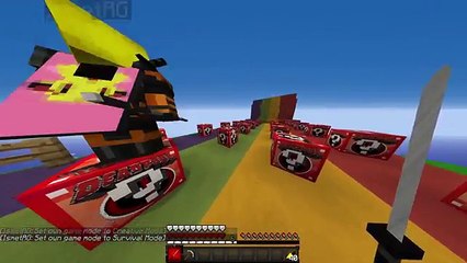 DEADPOOL ŞANS BLOKLARI! ÖLÜMSÜZ OLDUM? - Minecraft SÜPER KAHRAMAN ŞANS BLOKLARI YARIŞI! (Trend Videos)