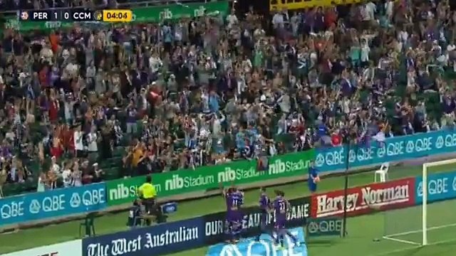 Perth Glory FC 4_0 CC Mariners Australian A-League 12-03-16