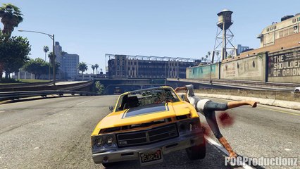 CRAZY CAR CRASH COMPILATION GTA 5