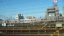 Shinkansen to Kyoto, April 2010