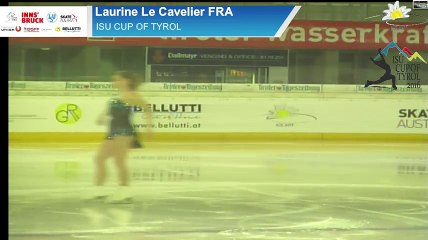 Cup of Tyrol 2016 Laurine LE CAVELIER SP