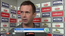 Celtic vs Partick Thistle 2-1 - Ronny Deila Post Match Interview - YouTube