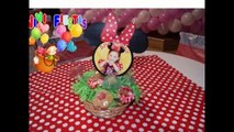 Festa Minnie Mouse - Bolos, centros de mesa e lembrancinhas