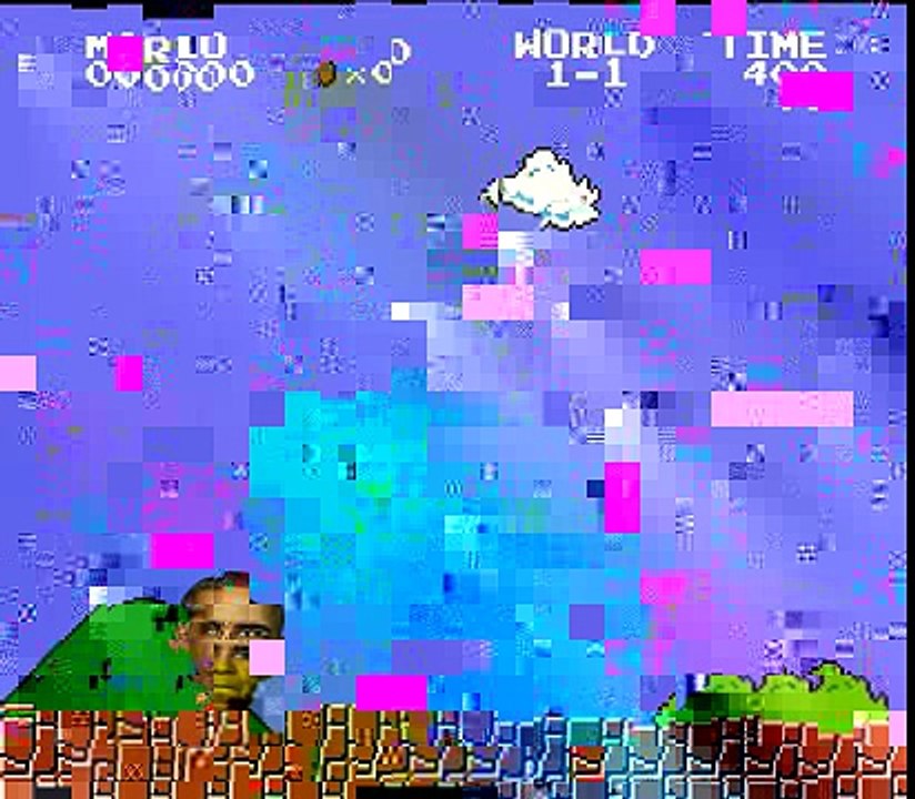 obama super mario vs gangnam style