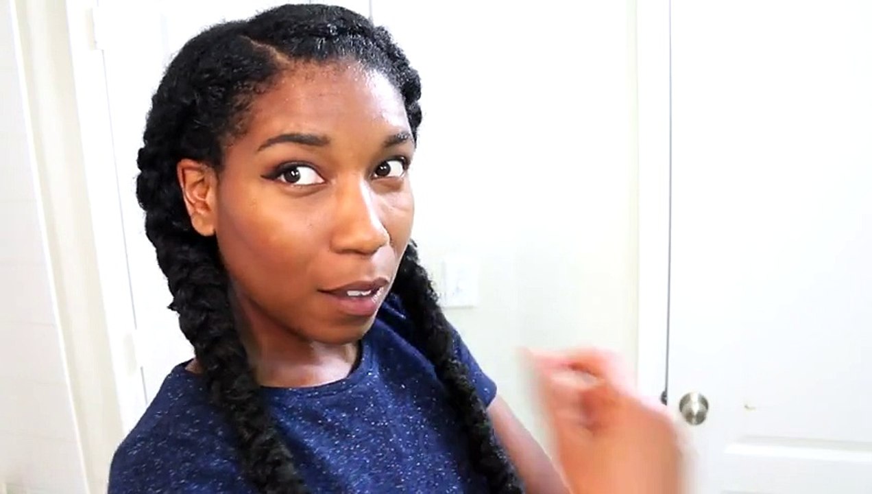 Faux Long Dutch Braids w/ Synthetic Hair - Naptural85