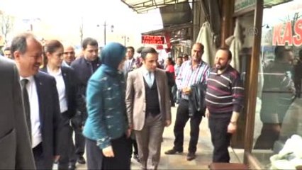 Aile ve Sosyal Politikalar Bakanı Ramazanoğlu'ndan Esnaf Ziyareti