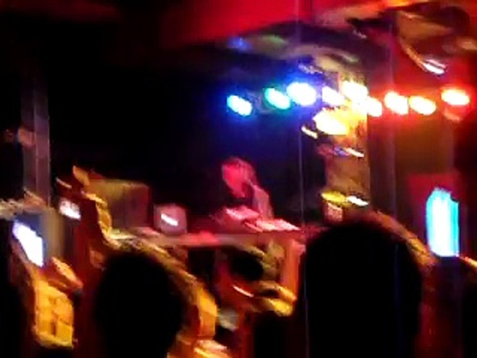 Zedd crowd surfing on an inflatable raft