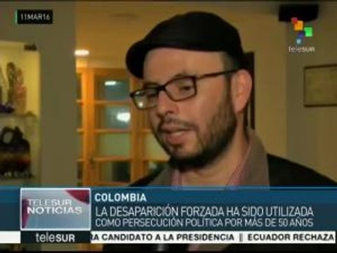Colombia: desaparición forzada ha sido usada como persecución política