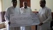 Fr. Nisar's donation for Flood Victims in Pakistan 2010