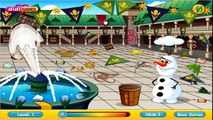 Frozen game Frozen Olaf Clean Arendelle Free onlines games for kids
