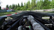 Project Cars Nurburgring TT Lotus 98T lap + setup 5:48:211