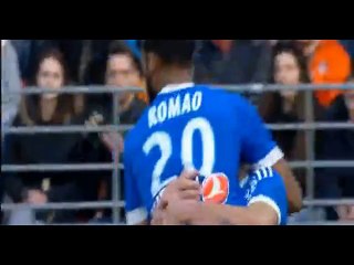 Goal Mauricio Isla - Lorient 1-1 Marseille (12.03.2016) Ligue 1