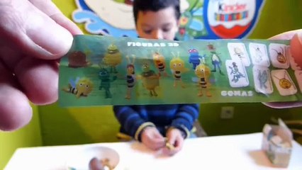 Surprise Eggs Biene Maja unboxing Maya the Bee
