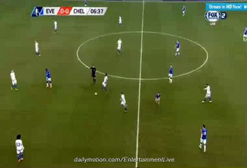 Chelsea 1st BIG Chance - Everton 0-0 Chelsea FA CUP