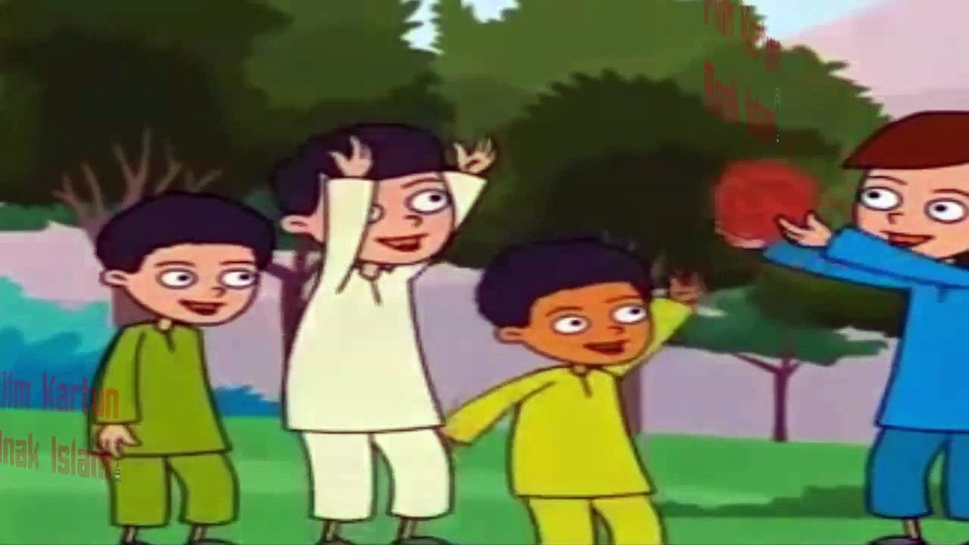 7100 Gambar Animasi Kartun Anak Sholeh Gratis Terbaik