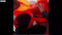 Video shows migrant boat 'hit' by Turkish coast guards