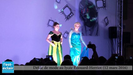 Défilé de mode au lycée Edouard Herriot