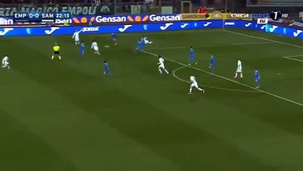 Manuel Pucciarelli Amazing Chance HD | Empoli - Sampdoria 12-03-2016