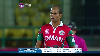Munis Ansari's  bowl like malinga